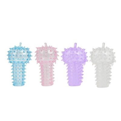 Soft Finger Sleeve Foreplay Stimulation
