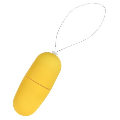 Wireless Remote Control Vibrating Egg - Yellow