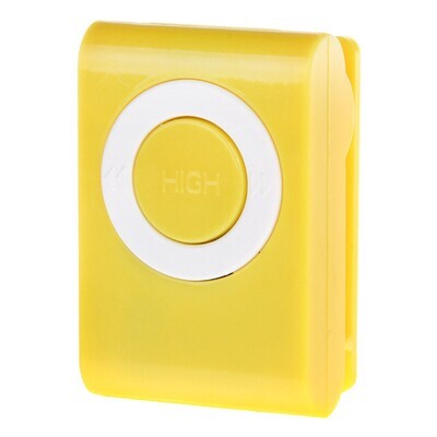 Wireless Remote Control Vibrating Egg - Yellow