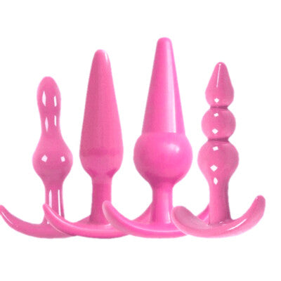 Anal Butt Plug Set - 4pcs