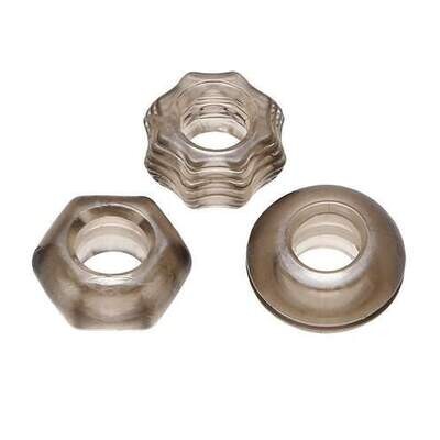 Cock Ring Erection Enhancer 3-Pack