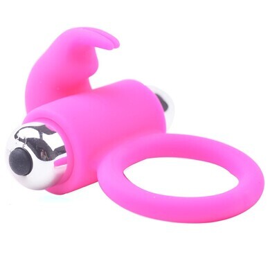 Silicone Rabbit Vibrating Cock Ring