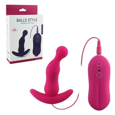 Aphrodisia 10 Mode Silicone Butt Plug - Balls Prostate Massager