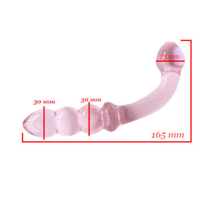 Borosilicate Crystal Glass Massager