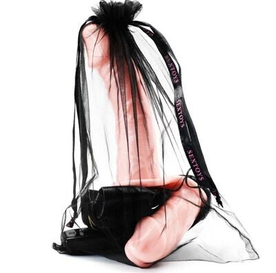 Double Ended Vibrating Dildo Strap-On Harness