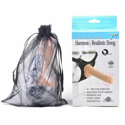 Aphrodisia Realistic Dong Vibrating Strap On Dildo