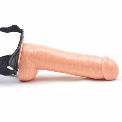 Aphrodisia Realistic Dong Vibrating Strap On Dildo