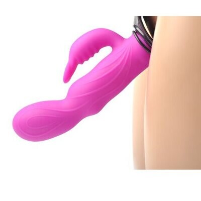 Ultra Rampant Rabbit Vibrator Strap On Harness