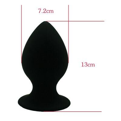 Aphrodisia Mega Anal Plug - Big Size Silicone Butt Plug