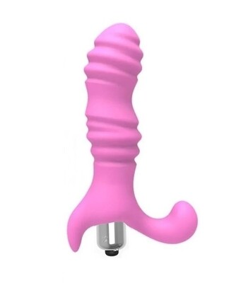 Silicone Anal Plug Prostate Massager - Ribbed Massager