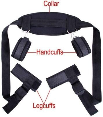 Bondage Restraints Handcuffs and Anklecuffs