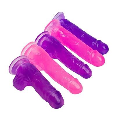 Realistic Jelly Dildo with Suction Cup