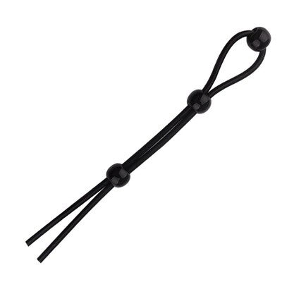 Lasso Adjustable Three Bead Cock Ring