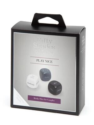 Fifty Shades Play Nice Role Play Dice