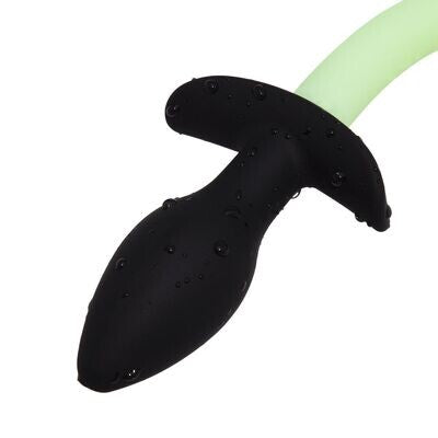 Glow in the Dark Dog Tail Butt Plug