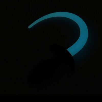 Glow in the Dark Dog Tail Butt Plug