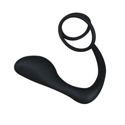 Dual Cock Ring With Prostate Stimulator