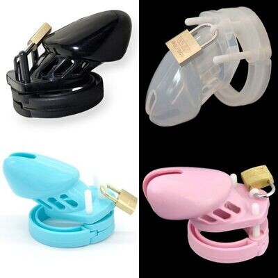 Silicone Short Sissy Male Chastity Device