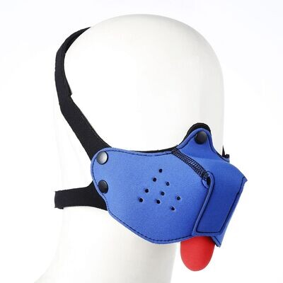 Panting Pup Neoprene Face Mask - Puppy Headgear
