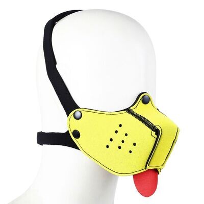 Panting Pup Neoprene Face Mask - Puppy Headgear