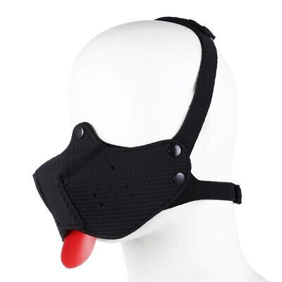 Panting Pup Neoprene Face Mask - Puppy Headgear