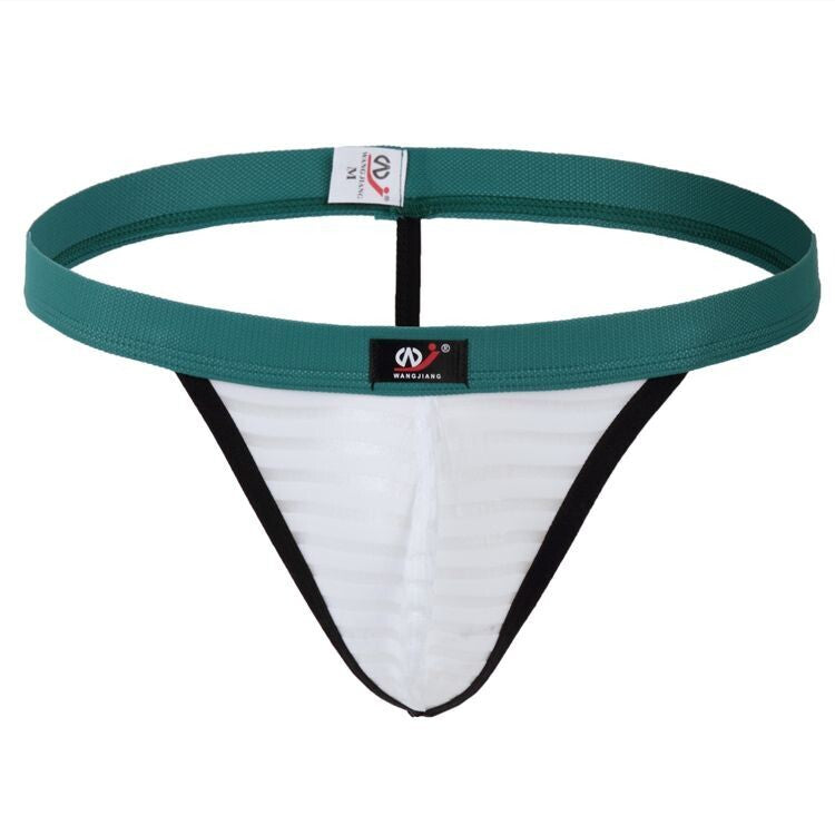 WJ Transparent White Thong
