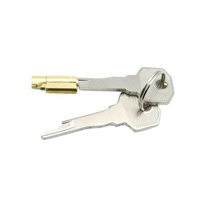 Chastity Cage Replacement Lock With 2 Keys