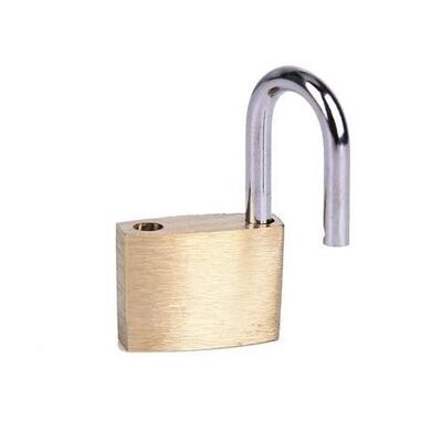 Brass Padlock with 2 Keys