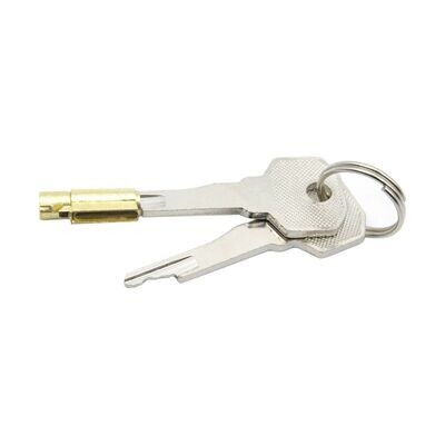 Chastity Cage Replacement Lock With 2 Keys