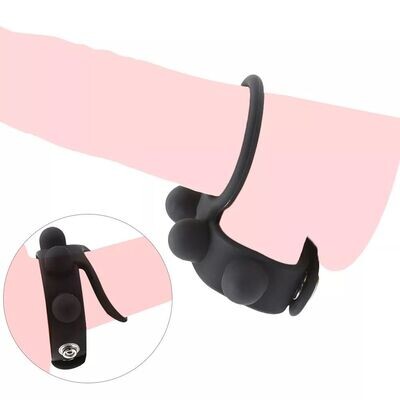 Boner Silicone Cock Ring & Ball Strap