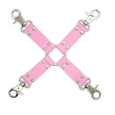 PU Leather Hog Tie Bondage Accessory