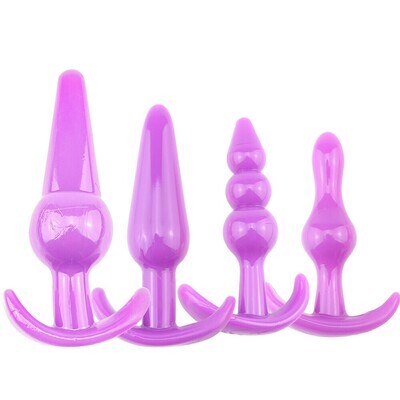 Anal Butt Plug Set - 4pcs