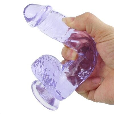 Ice Jelly Realistic Dildo with Suction Cup