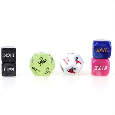 Erotic Games Sex Dice 6pcs Set