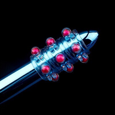 Sensations Beaded Cock Ring Penis Sleeve for Men