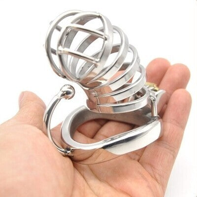 Chastity Cage of Denial Built In Lock