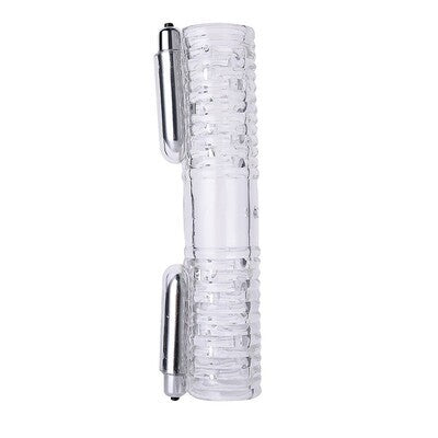 Head to Head Vibrating Masturbator Sleeve