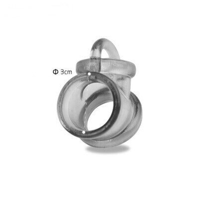 Stretchy Cock Ring with Ball Sling