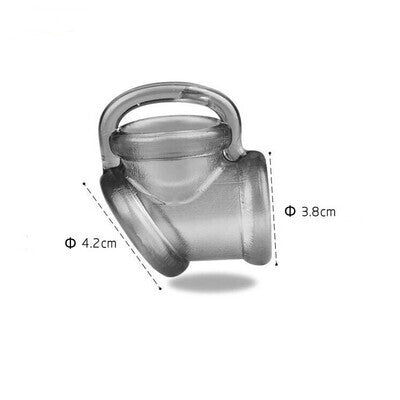 Stretchy Cock Ring with Ball Sling