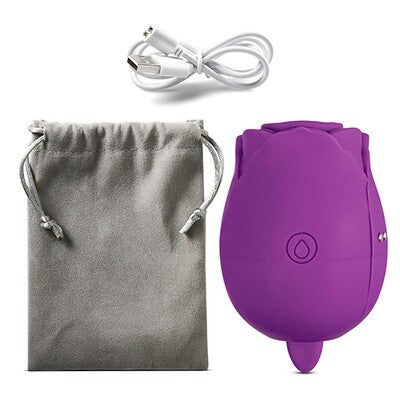 Rose Tongue Bud Licking Oral Sucker Masturbator