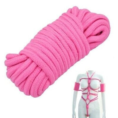 SM High Quality 10m Soft Cotton Bondage Rope
