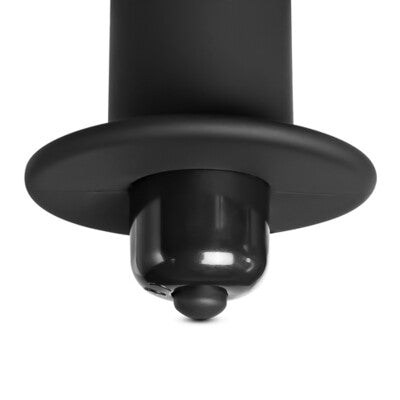 Vibrating Textured Cone Butt Plug