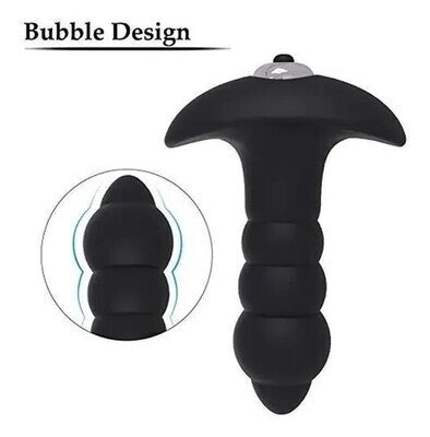 Bubble Butt Plug Anal Vibrator