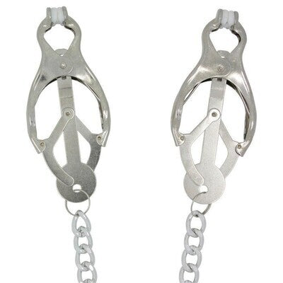 Butterfly Nipple Clamps with Chain