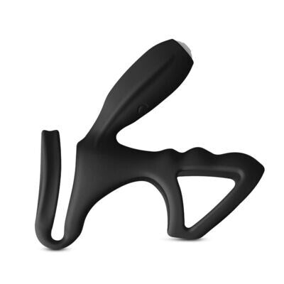 ​Erection Gripper Dual Cock & Balls Vibrating​ Penis Ring