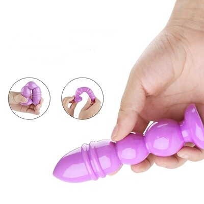 Bumpy Beads Anal Dildo Plug