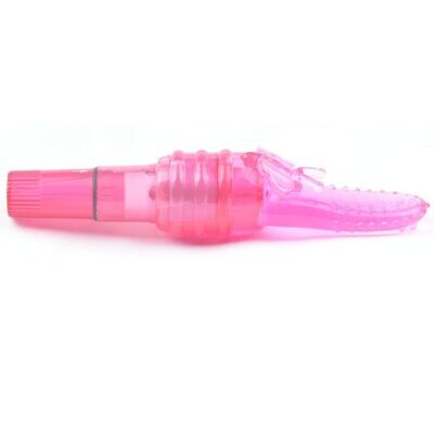 Textured Tongue Butterfly Vibrator