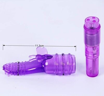 Textured Tongue Butterfly Vibrator