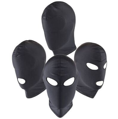 Fetish Open Hood Bondage - Cosplay Slave Headgear
