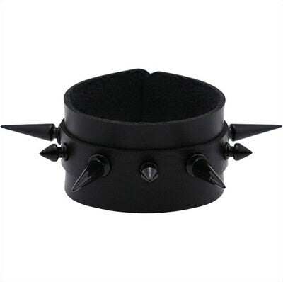 Gothic BDSM Long Spikes Unisex Bracelet